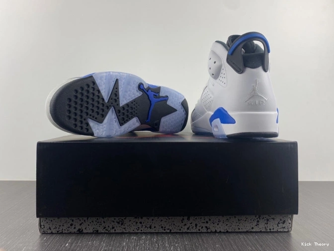 Kicktheory Blue Retro 6 Air Sport 384664-107 (2014) Jordan 0715